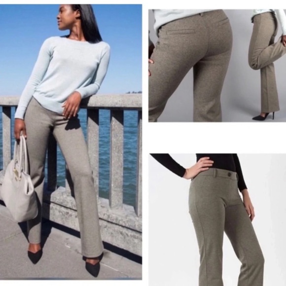 Betabrand Pants - NWT Betabrand Yoga herringbone Dress Pants
